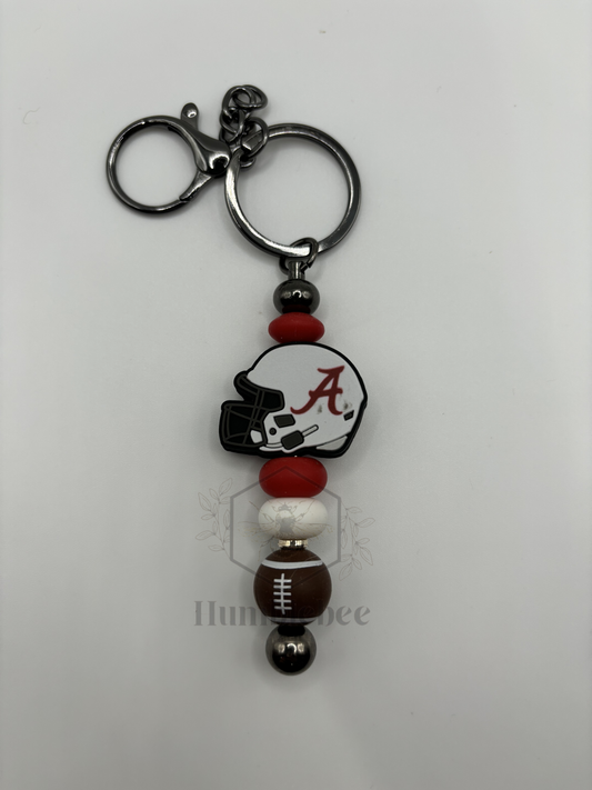 Alabama Helmet Keychain