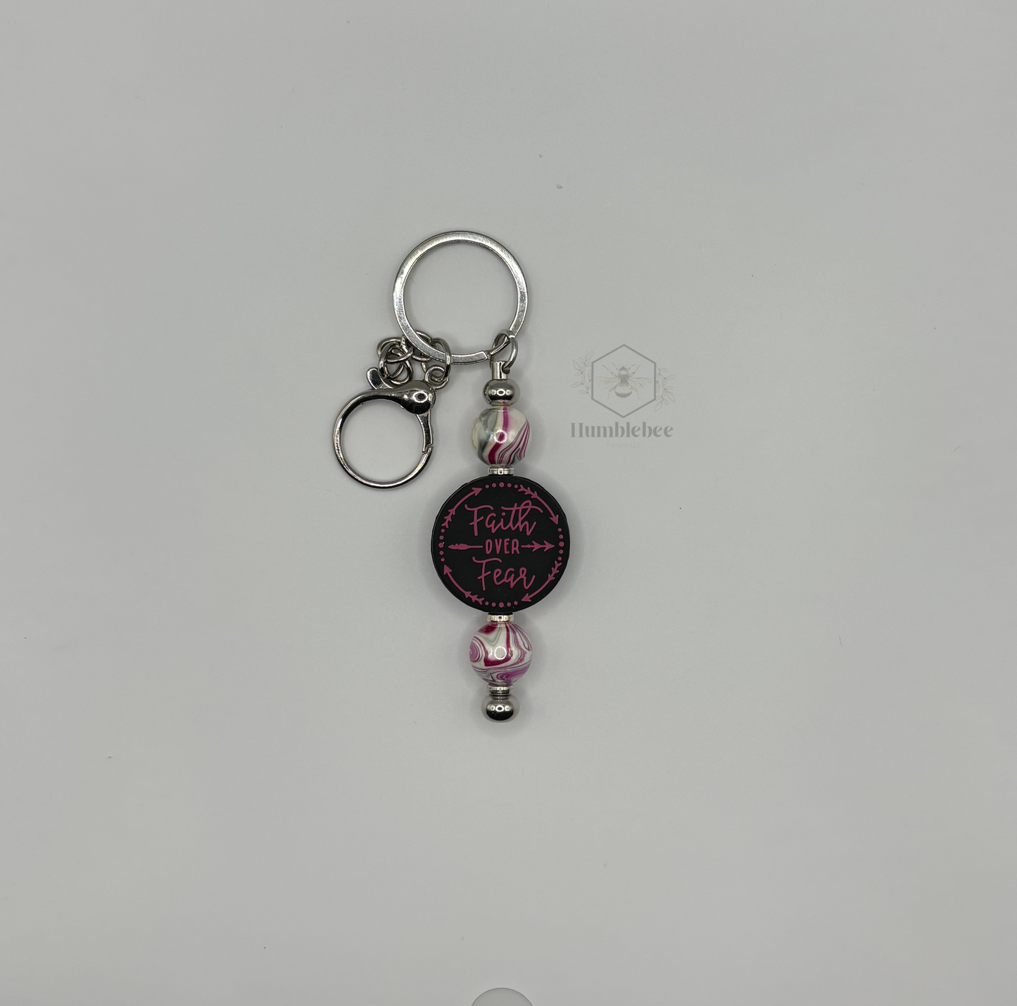 Faith Over Fear Keychain