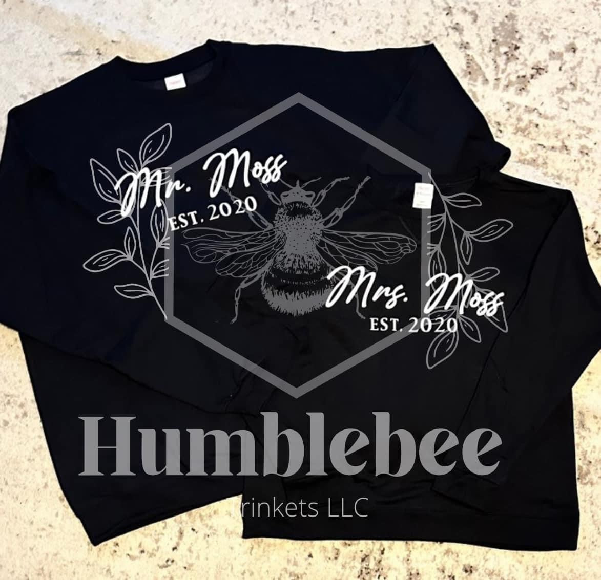 Mr. & Mrs. shirt