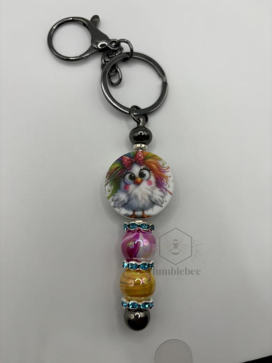 Victoria Chicken keychain