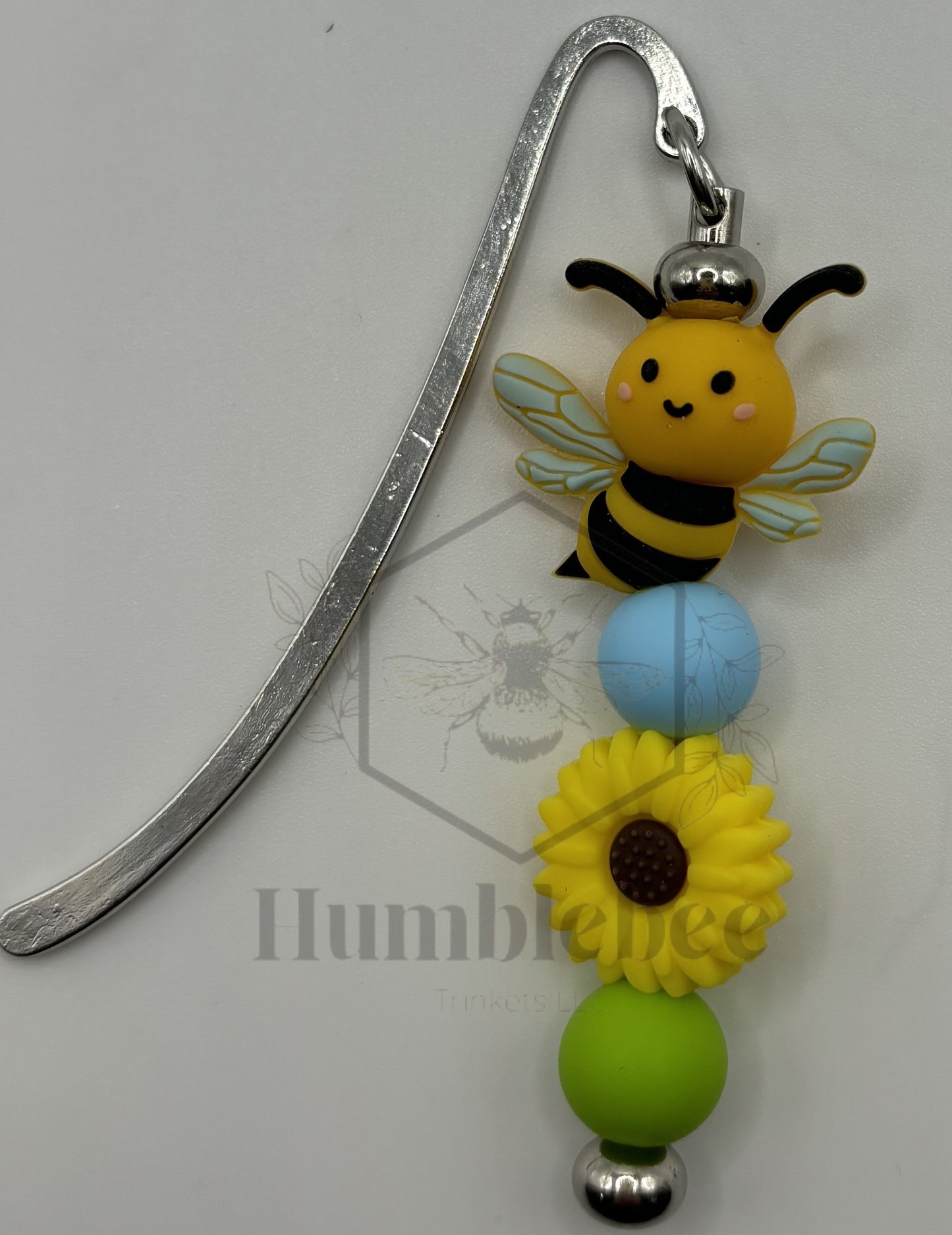 Bee Flower Bookmark